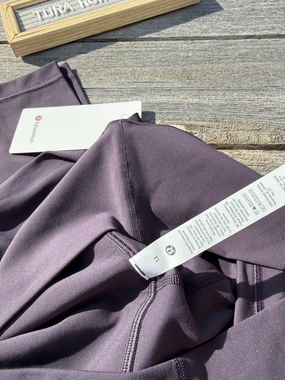 Lululemon Align High-Rise Pant 28" Atmospheric Purple‎ Nulu Size 12 NWT - Picture 4 of 5
